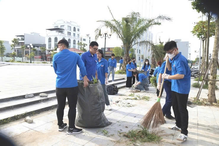 Tuổi trẻ Thường Tín ra quân “Ngày Chủ nhật xanh”, lan tỏa tinh thần trách nhiệm và tri ân