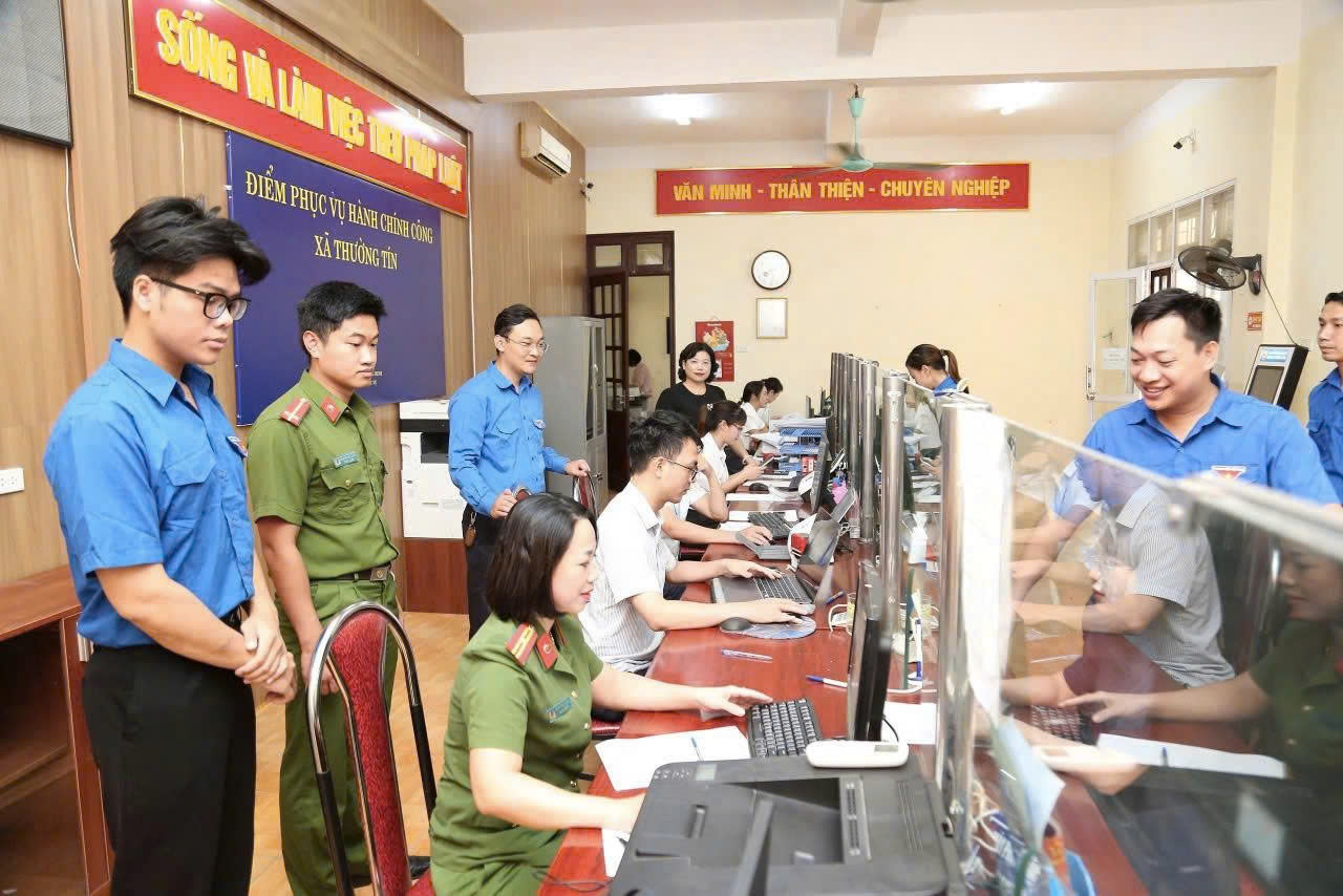 Tuổi trẻ Thường Tín xung kích đồng hành cùng chính quyền địa phương hai cấp: Lan tỏa tinh thần tình nguyện, phục vụ nhân dân