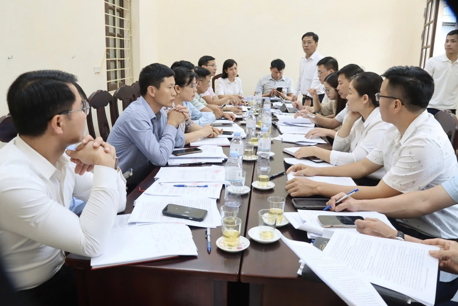 HĐND xã Đại Xuyên thẩm tra nội dung trình kỳ họp chuyên đề, chuẩn bị kỹ lưỡng cho công tác quyết nghị