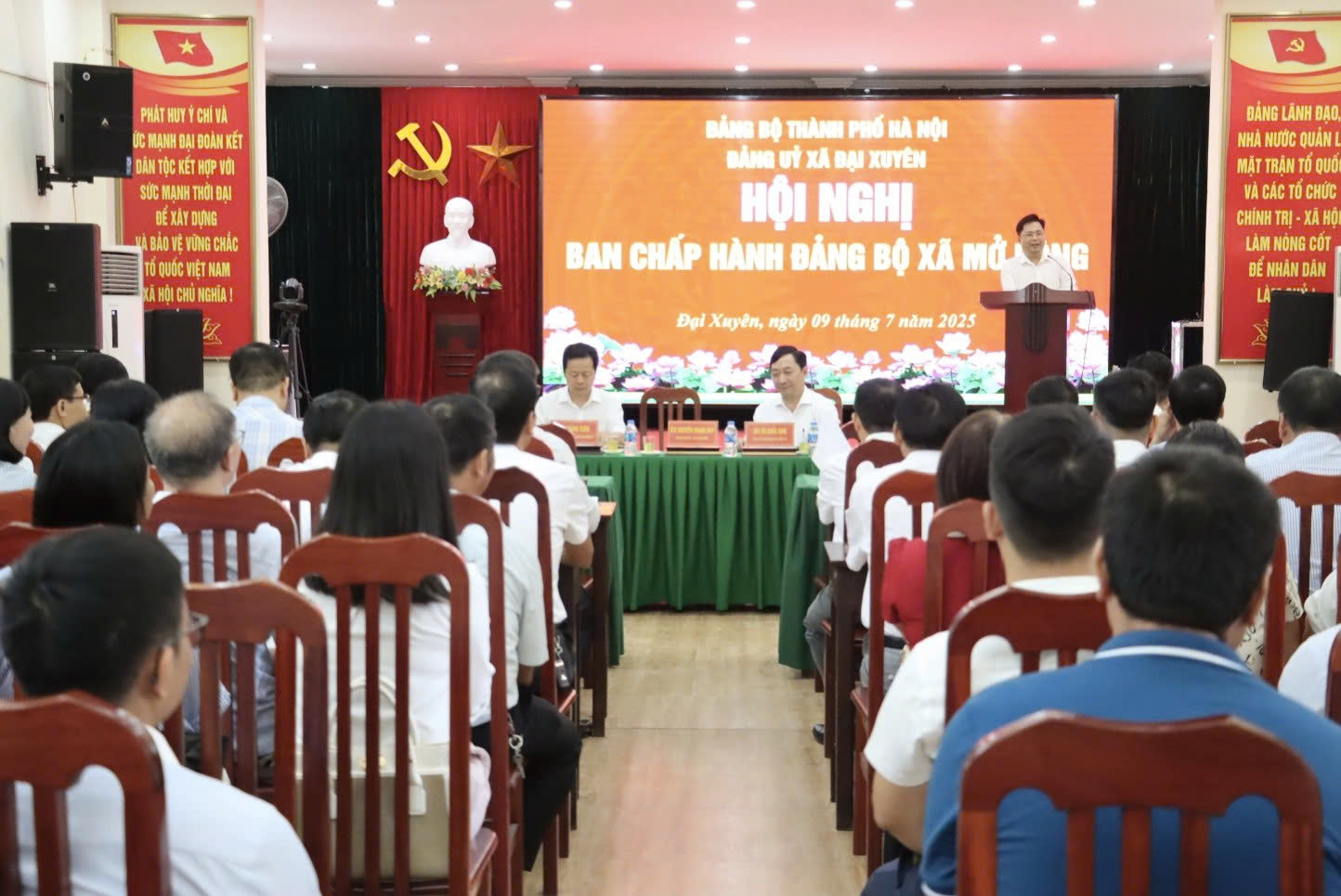 Đảng ủy xã Đại Xuyên triển khai nhiệm vụ trọng tâm, chuẩn bị Đại hội Đảng bộ lần thứ I nhiệm kỳ 2025-2030