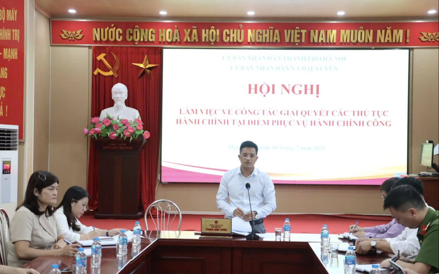 Xã Đại Xuyên nâng cao hiệu quả phục vụ tại điểm hành chính công: Hướng tới nền hành chính chuyên nghiệp, thân thiện và hiện đại