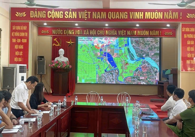 Xã Đại Xuyên lấy ý kiến hoàn thiện đồ án quy hoạch chung đến năm 2045, tầm nhìn 2065