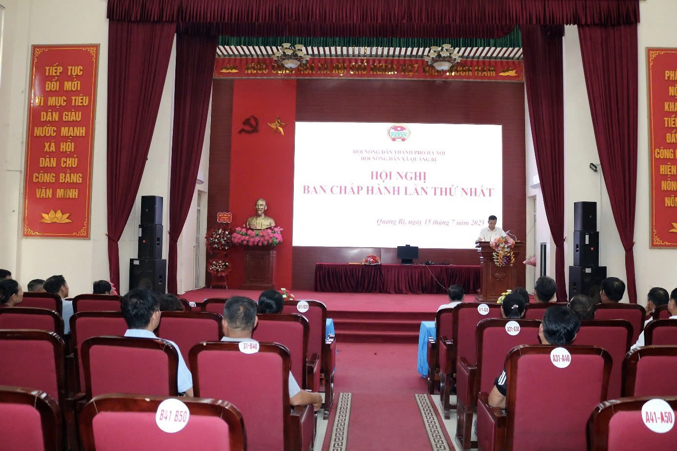 Hội Nông dân xã Quảng Bị kiện toàn tổ chức, đoàn kết thi đua phát triển nông nghiệp bền vững