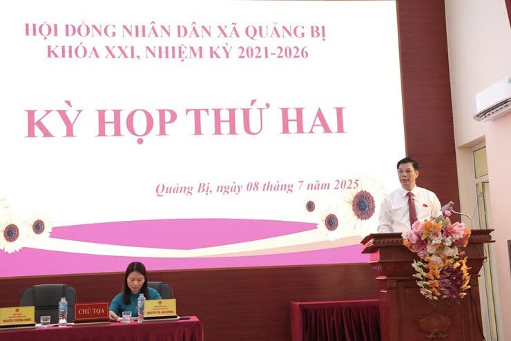 HĐND xã Quảng Bị họp kỳ thứ hai: Thông qua nhiều nội dung quan trọng, định hướng phát triển toàn diện trong giai đoạn mới