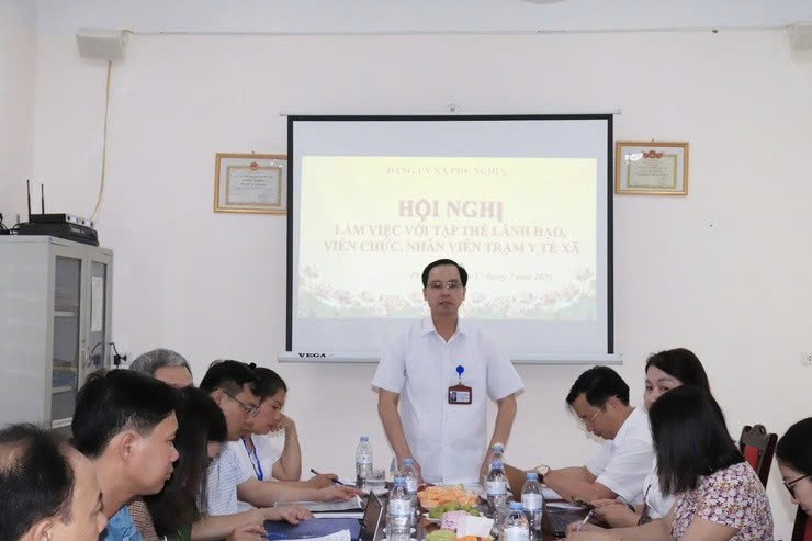 Trạm Y tế xã Phú Nghĩa chủ động ổn định tổ chức, nâng cao chất lượng chăm sóc sức khỏe nhân dân trong mô hình chính quyền địa phương hai cấp