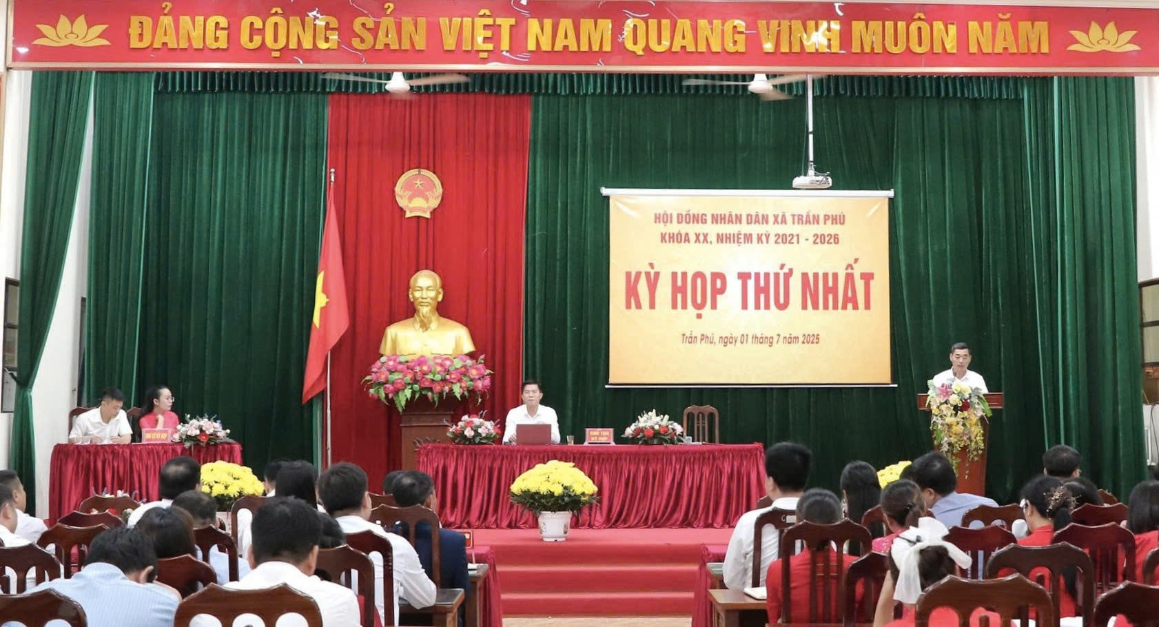 HĐND xã Trần Phú khóa XX: Khởi đầu nhiệm kỳ mới, xây nền tảng vận hành chính quyền hiệu lực - hiệu quả