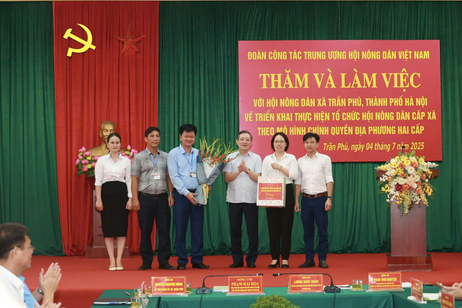 Chủ tịch Trung ương Hội Nông dân Việt Nam Lương Quốc Đoàn: “Sáp nhập là để mạnh hơn, hiệu quả hơn, gần dân hơn”