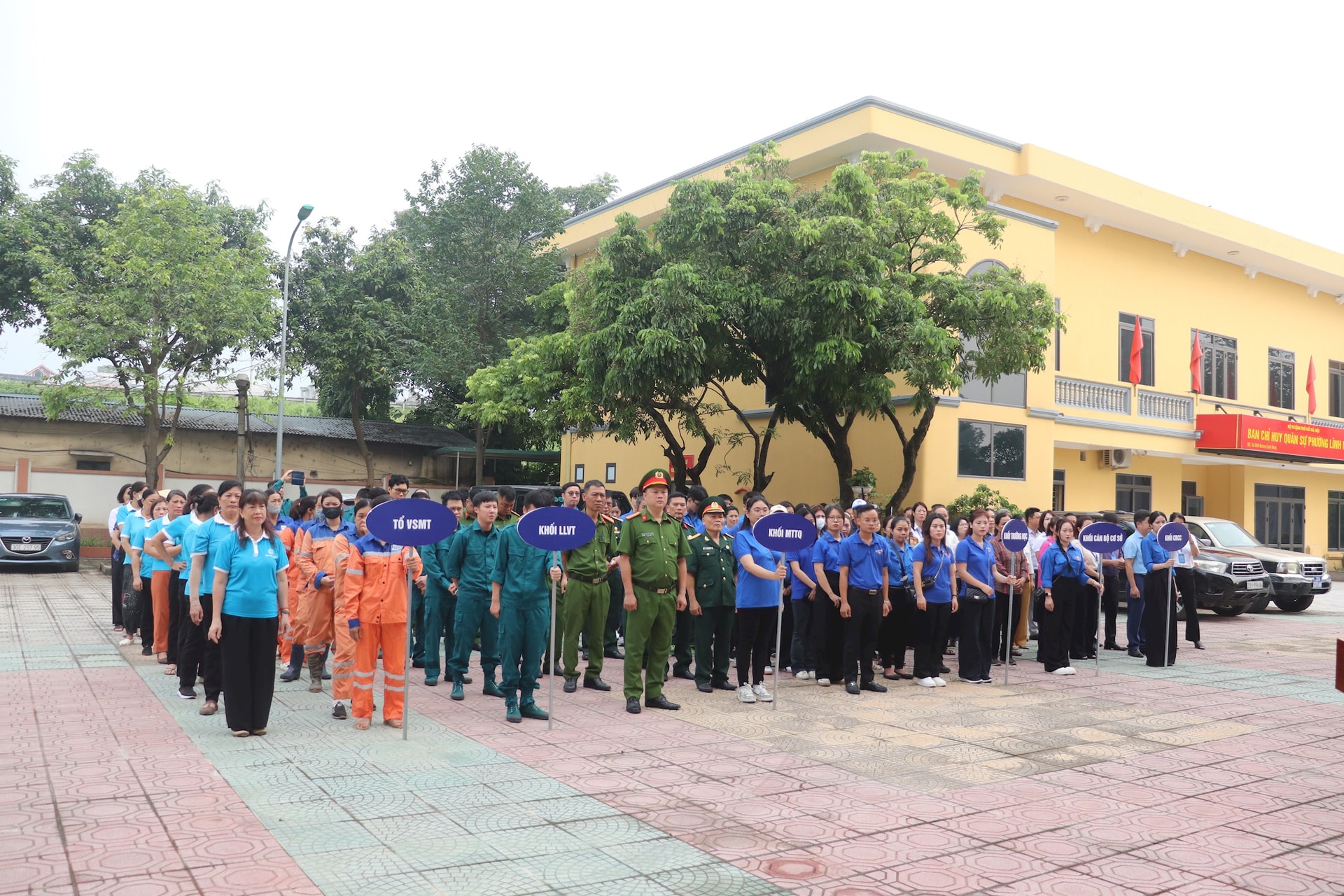 Phường Lĩnh Nam phát động phong trào “Vì môi trường sáng - xanh - sạch - đẹp”