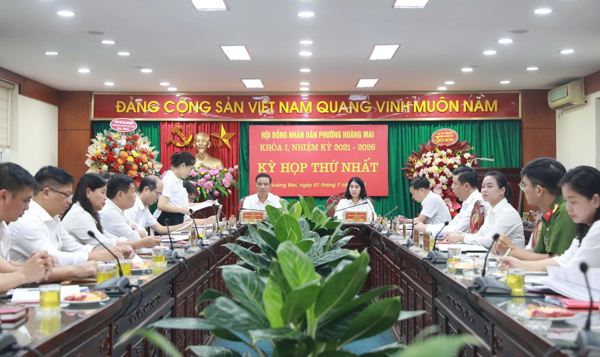 HĐND phường Hoàng Mai khóa I họp phiên đầu tiên: Kiện toàn nhân sự, triển khai nhiệm kỳ mới với tinh thần đổi mới và hiệu quả