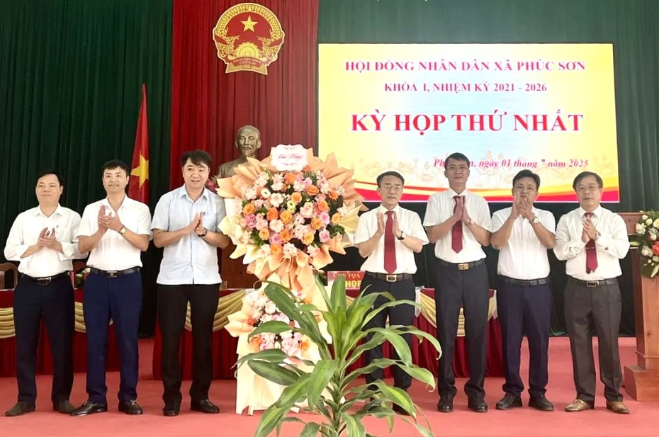 HĐND xã Phúc Sơn khóa I: Tái định vị không gian phát triển, hướng tới chính quyền số, quản trị hiện đại