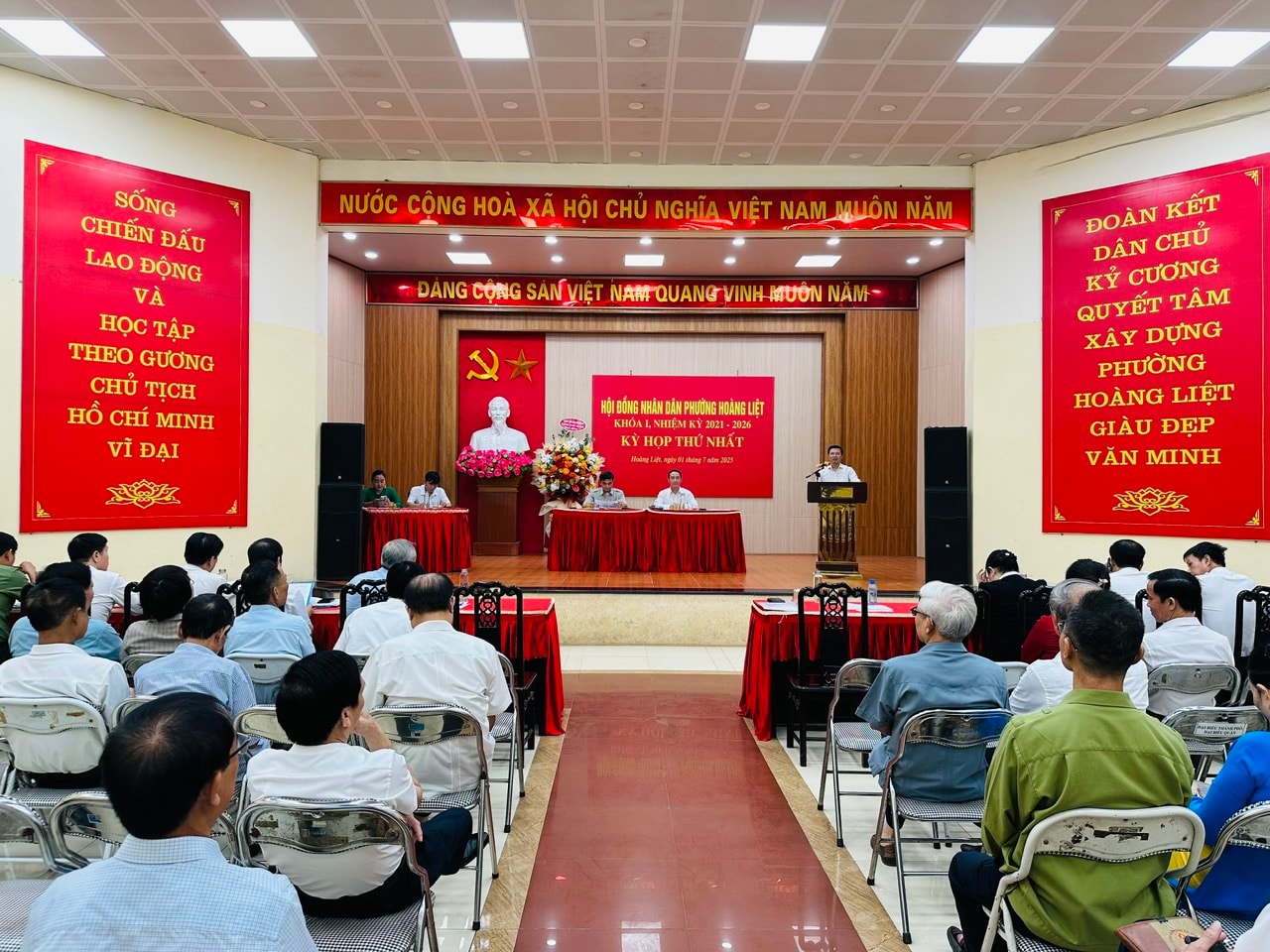HĐND phường Hoàng Liệt khóa I: Quyết tâm xây dựng chính quyền địa phương hai cấp hiệu lực, đồng bộ, vì sự phát triển bền vững của địa phương