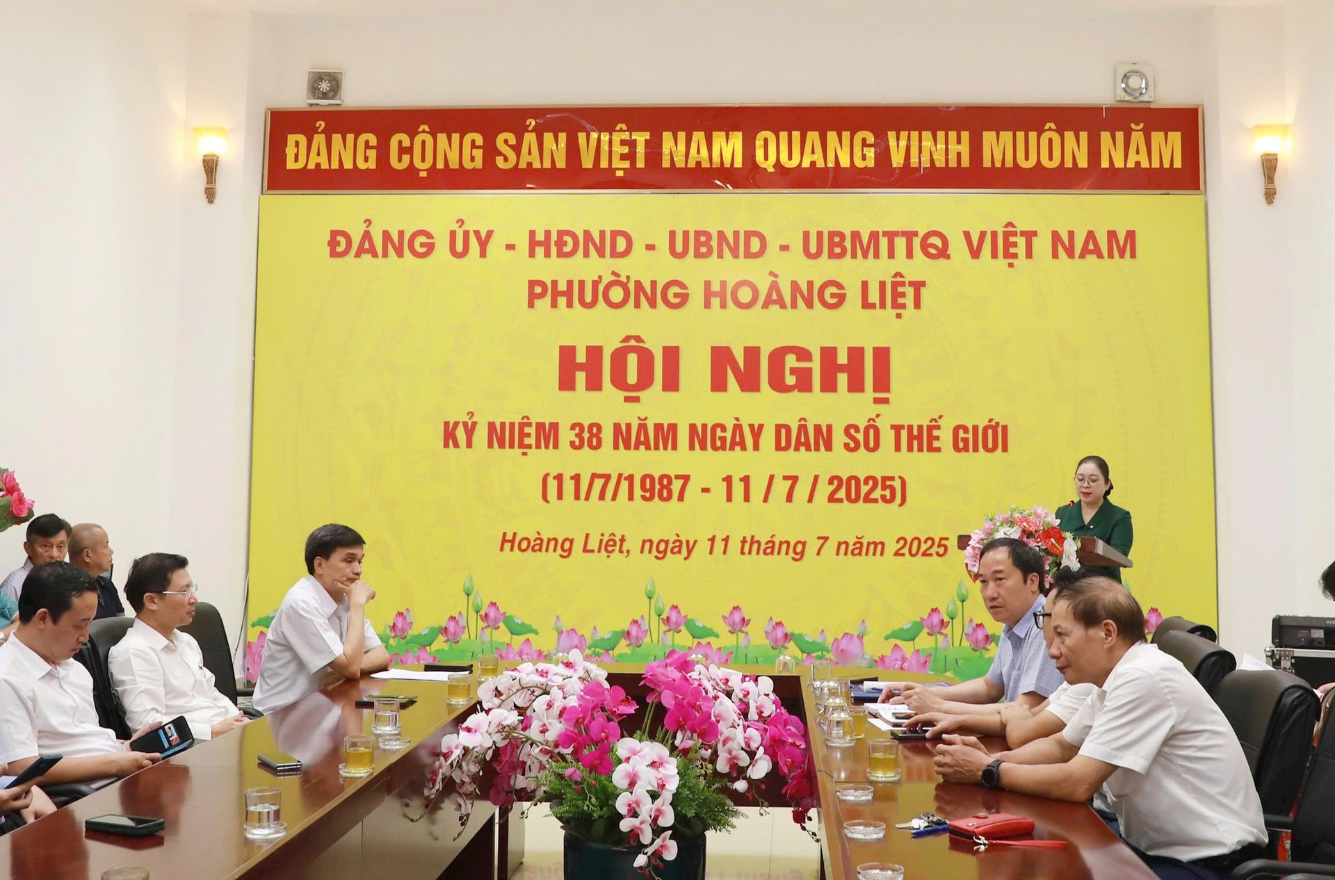 Phường Hoàng Liệt hưởng ứng Ngày Dân số Thế giới 2025: Lan tỏa thông điệp về quyền sinh sản và chất lượng cuộc sống