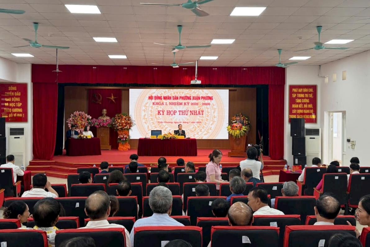 HĐND phường Xuân Phương khóa I: Kiện toàn tổ chức, phát huy tinh thần đổi mới, phục vụ nhân dân hiệu quả