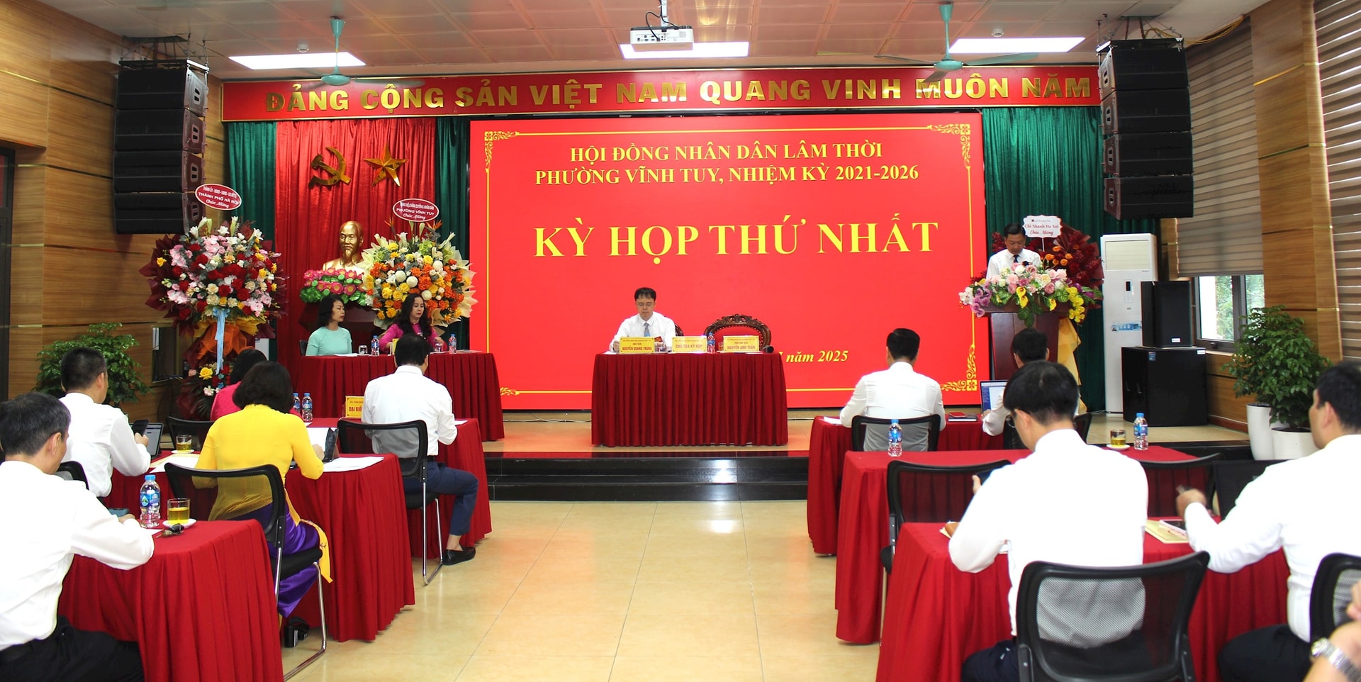 HĐND phường Vĩnh Tuy họp kỳ đầu tiên: Quyết tâm kiến tạo chính quyền địa phương hai cấp “gần dân - hiệu quả - phát triển”