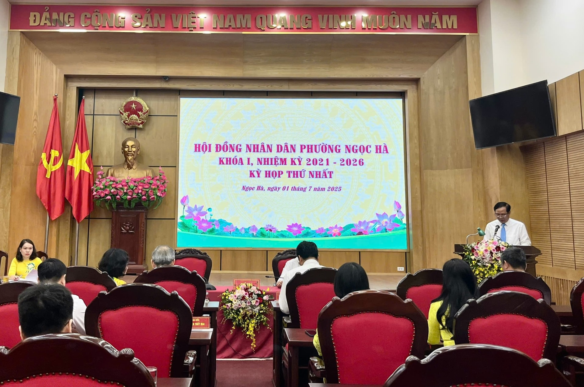 HĐND phường Ngọc Hà họp kỳ thứ nhất: Kiện toàn tổ chức, triển khai nhiệm vụ phát triển kinh tế - xã hội