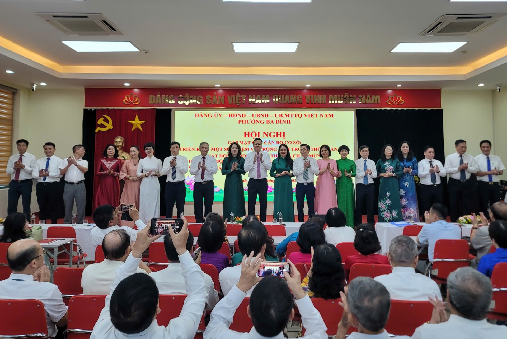 Phường Ba Đình triển khai nhiệm vụ trọng tâm, hướng tới Đại hội Đảng bộ lần thứ I và kỷ niệm 80 năm Cách mạng Tháng Tám, Quốc khánh 2-9