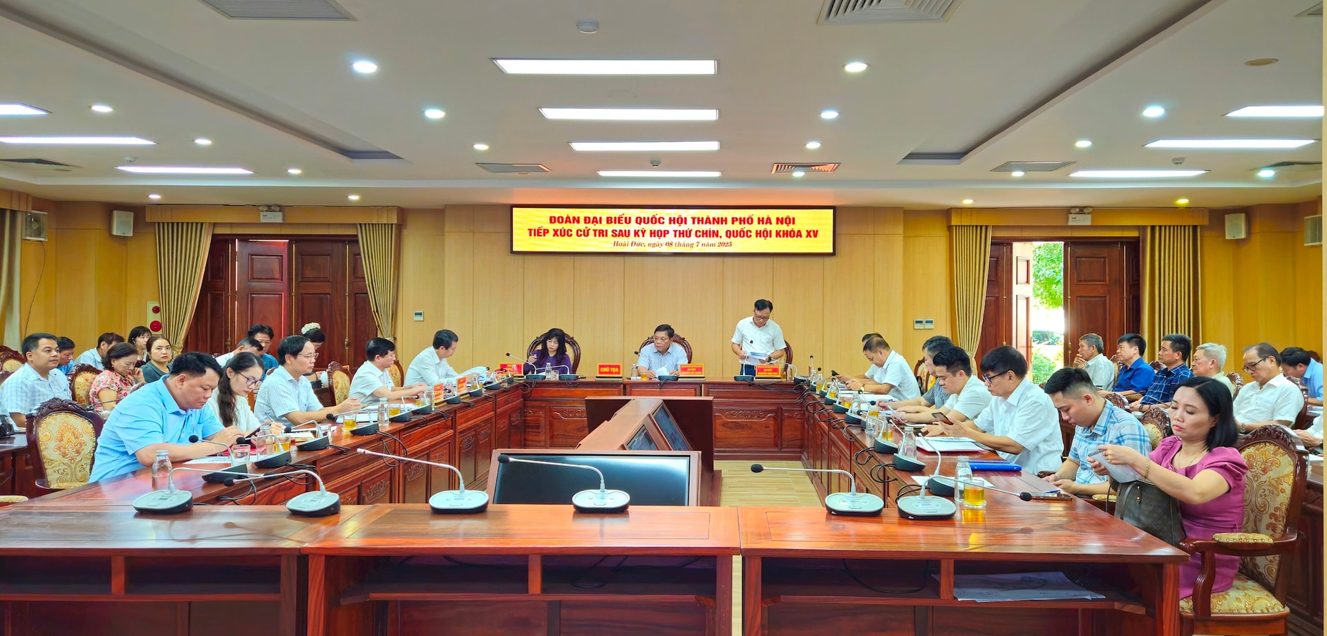 Cử tri Hà Nội kiến nghị nhiều nội dung về giáo dục, an sinh và tổ chức bộ máy sau sáp nhập hành chính