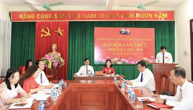 Chi bộ Cơ quan MTTQ Việt Nam xã Phú Nghĩa: Đoàn kết, đổi mới, phát huy vai trò nòng cốt trong hệ thống chính trị cơ sở