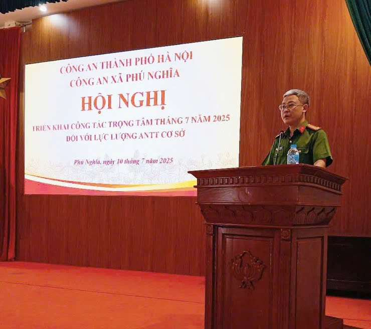 Xã Phú Nghĩa củng cố lực lượng an ninh cơ sở, phát huy vai trò “cánh tay nối dài” trong bảo đảm trật tự an toàn xã hội