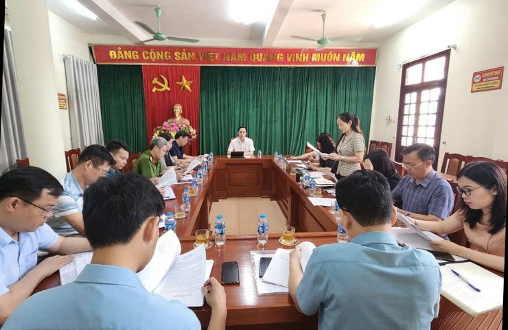 Xã Phú Nghĩa triển khai công tác xây dựng Văn kiện Đại hội Đảng bộ xã lần thứ I, nhiệm kỳ 2025-2030