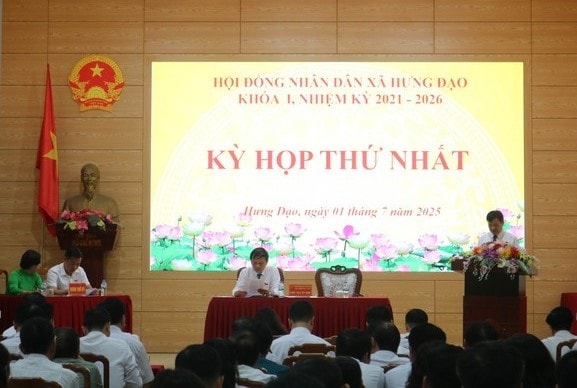 HĐND xã Hưng Đạo tổ chức kỳ họp thứ nhất, thông qua các nghị quyết quan trọng nhiệm kỳ 2021-2026