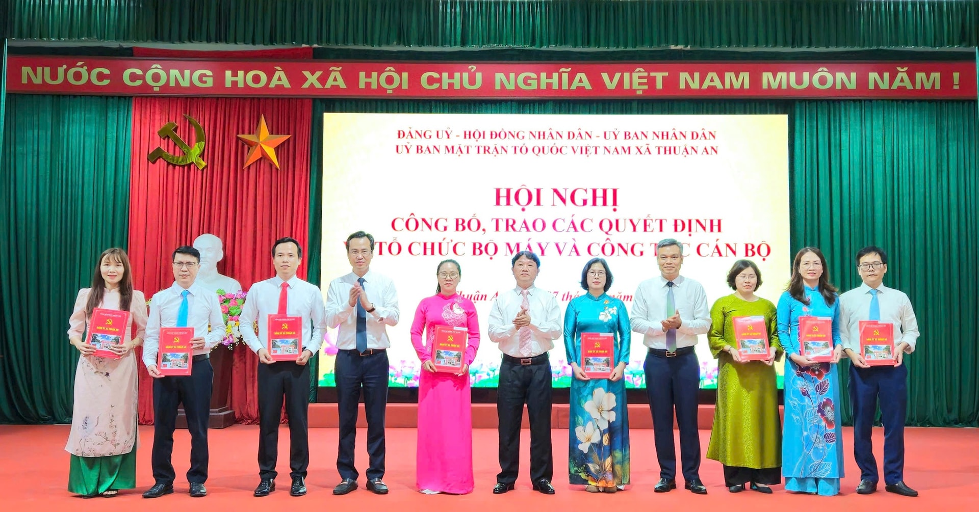 Xã Thuận An kiện toàn tổ chức, nhân sự và chuẩn bị Đại hội Đảng bộ lần thứ I, nhiệm kỳ 2025–2030