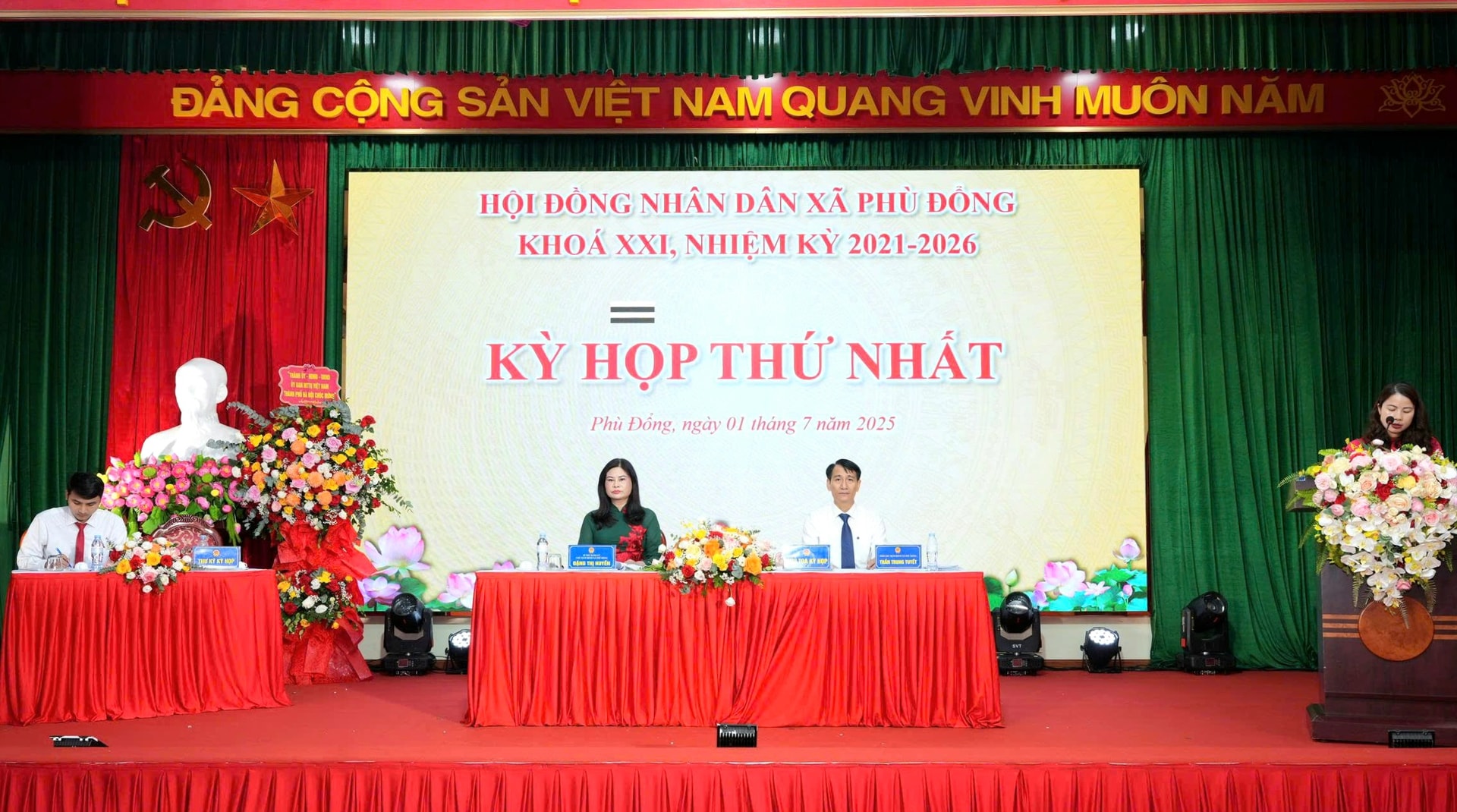 HĐND xã Phù Đổng tổ chức kỳ họp thứ nhất: Khởi đầu hành trình phát triển trong mô hình chính quyền địa phương hai cấp