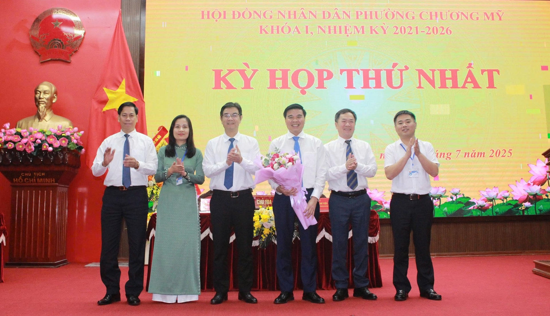 HĐND phường Chương Mỹ khóa I họp kỳ đầu: Quyết tâm cao trong giải phóng mặt bằng quốc lộ 6