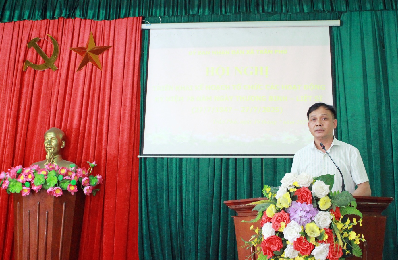 Xã Trần Phú triển khai hoạt động tri ân kỷ niệm 78 năm Ngày Thương binh - Liệt sĩ: Lan tỏa đạo lý “Uống nước nhớ nguồn”