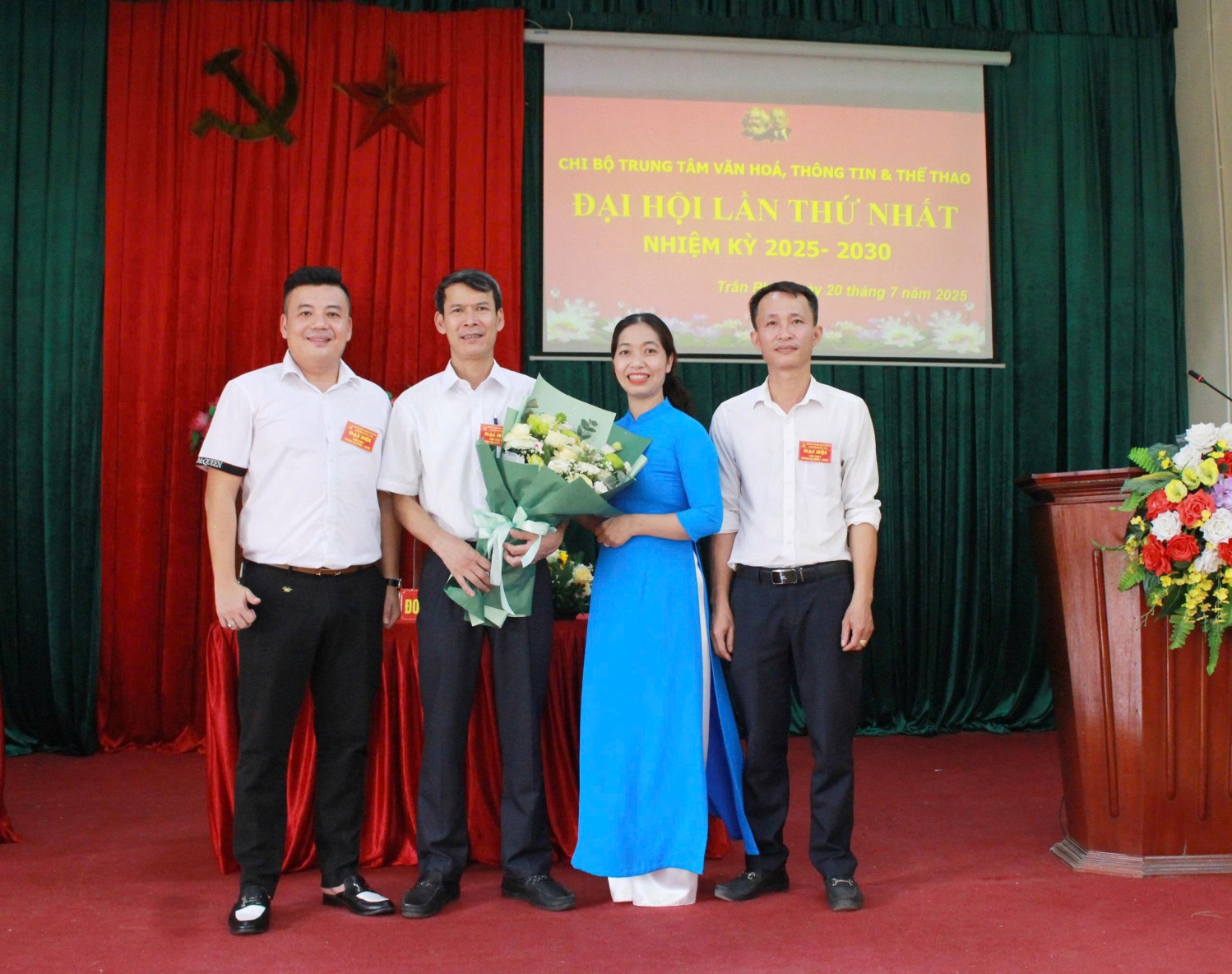 Chi bộ Phòng Văn hóa - Xã hội xã Trần Phú: Đoàn kết, kỷ cương, sáng tạo vì mục tiêu phát triển bền vững