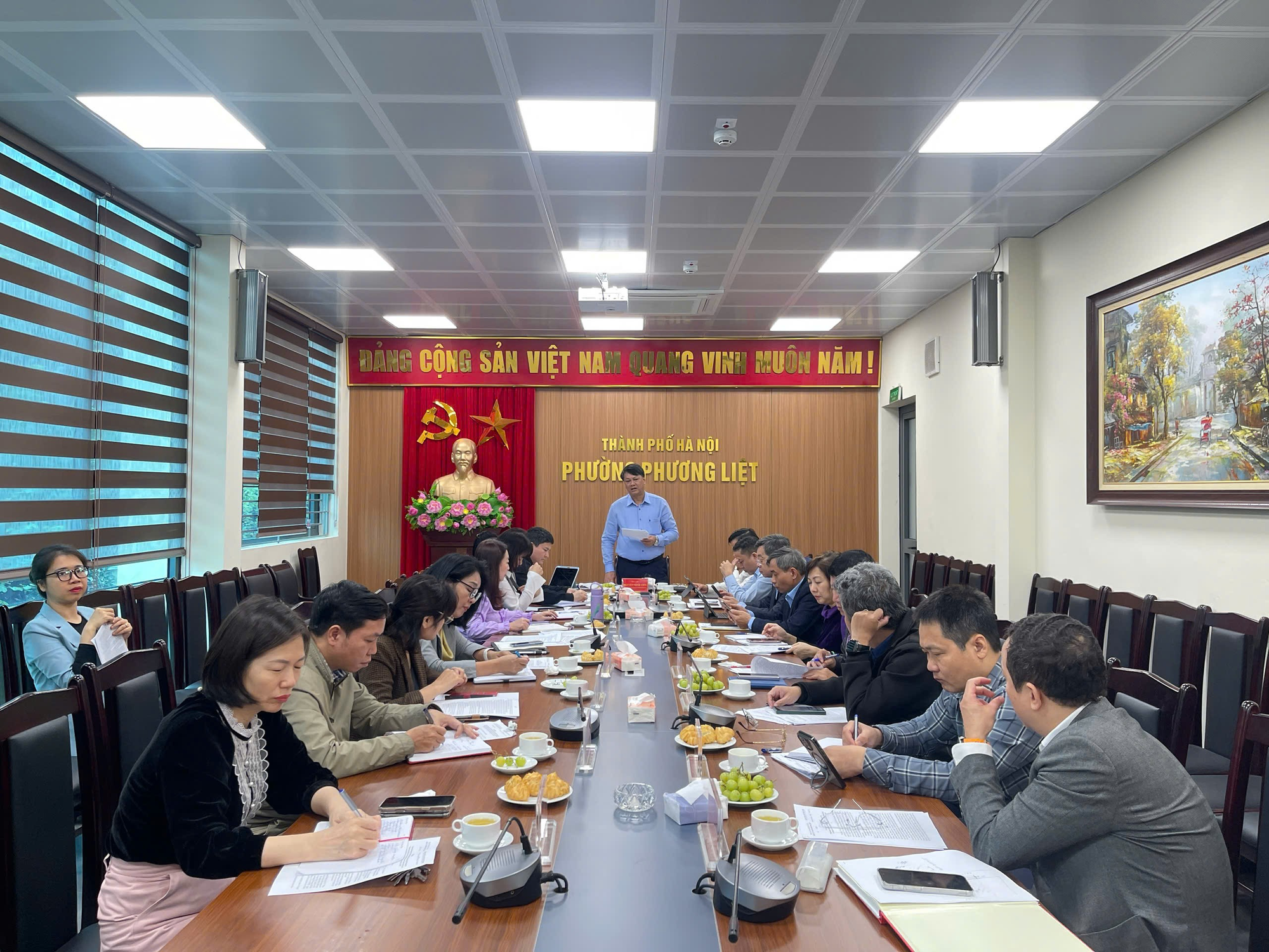 Đảng bộ phường Phương Liệt thông qua các chương trình, đề án toàn khóa triển khai Nghị quyết Đại hội lần thứ I, nhiệm kỳ 2025-2030