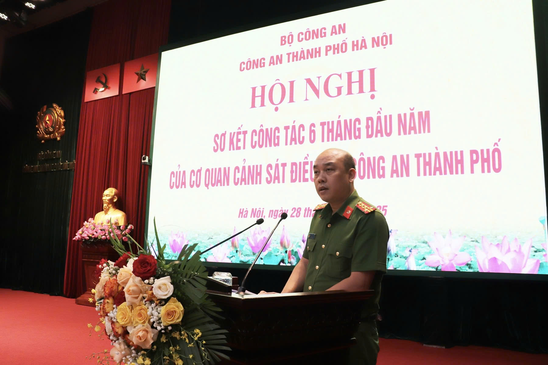 Cảnh sát điều tra Hà Nội tăng tốc nhiệm vụ, siết kỷ cương, giữ vững an ninh trật tự trong 6 tháng cuối năm