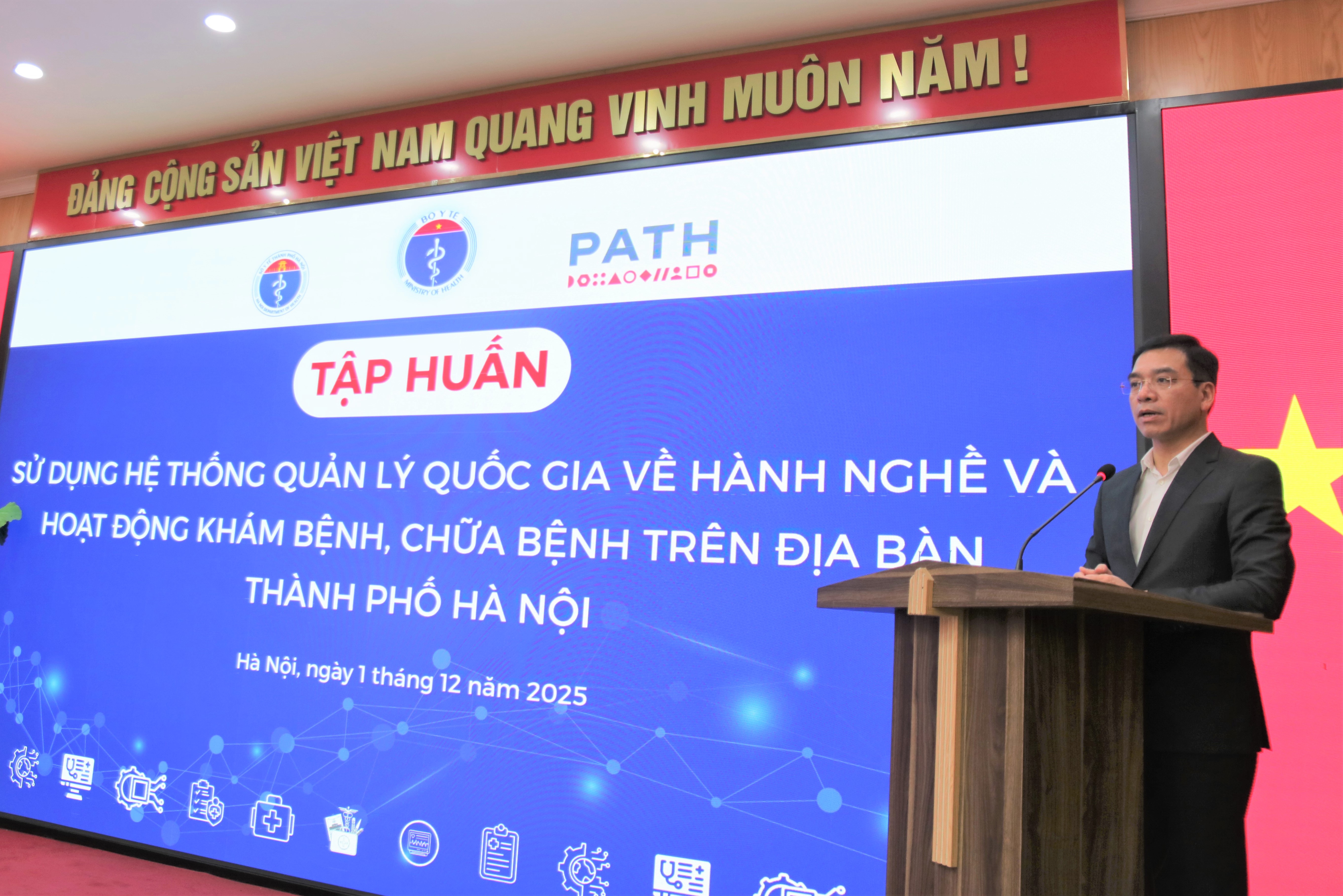 Triển khai Hệ thống Quản lý Quốc gia về hành nghề khám chữa bệnh