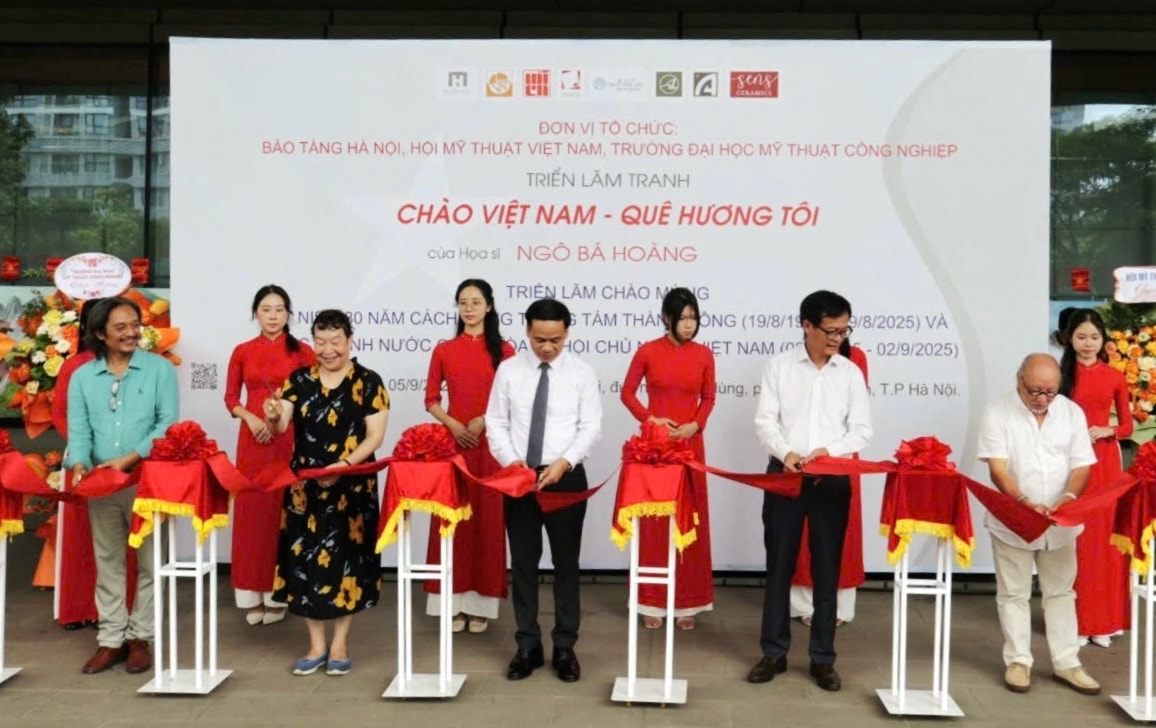 “Chào Việt Nam – Quê hương tôi”: bản trường ca hội họa lan tỏa niềm tự hào dân tộc