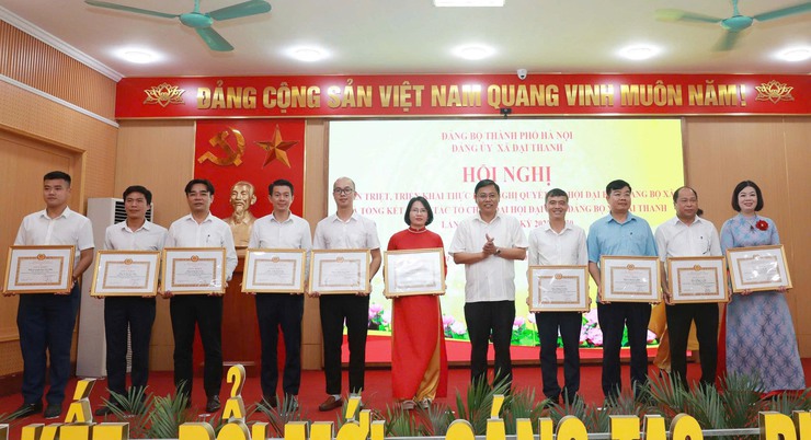 Xã Đại Thanh tổng kết công tác Đại hội Đảng bộ lần thứ I: Khẳng định tinh thần đoàn kết, kỷ cương và đổi mới