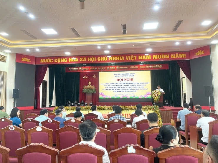 Xã Vĩnh Thanh quán triệt Nghị quyết Đại hội Đảng bộ: Quyết tâm tạo đột phá trong giai đoạn 2025-2030