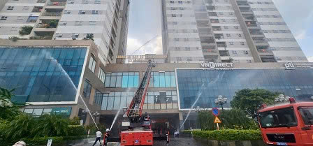 Diễn tập chữa cháy tại Chung cư Ban Cơ yếu Chính phủ: Nâng cao năng lực ứng phó, siết chặt an toàn phòng cháy chữa cháy