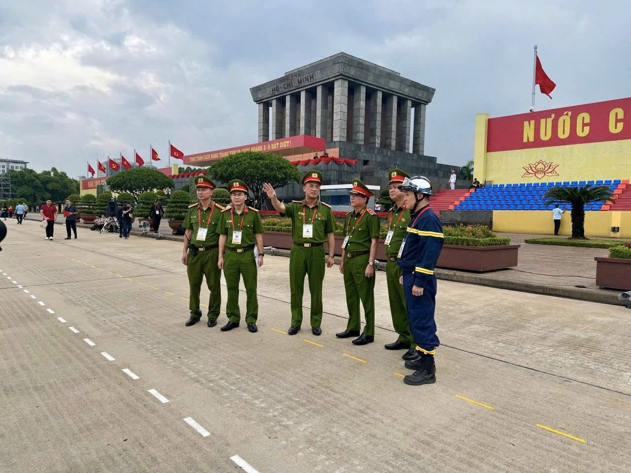 Lực lượng PCCC&CNCH Thủ đô “trực chiến” bảo đảm an toàn tuyệt đối cho Lễ kỷ niệm A80