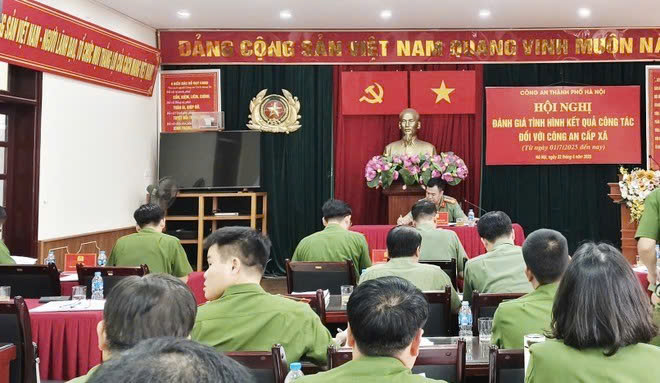 Công an Hà Nội rà soát toàn diện hoạt động Công an cấp xã sau gần hai tháng vận hành mô hình mới