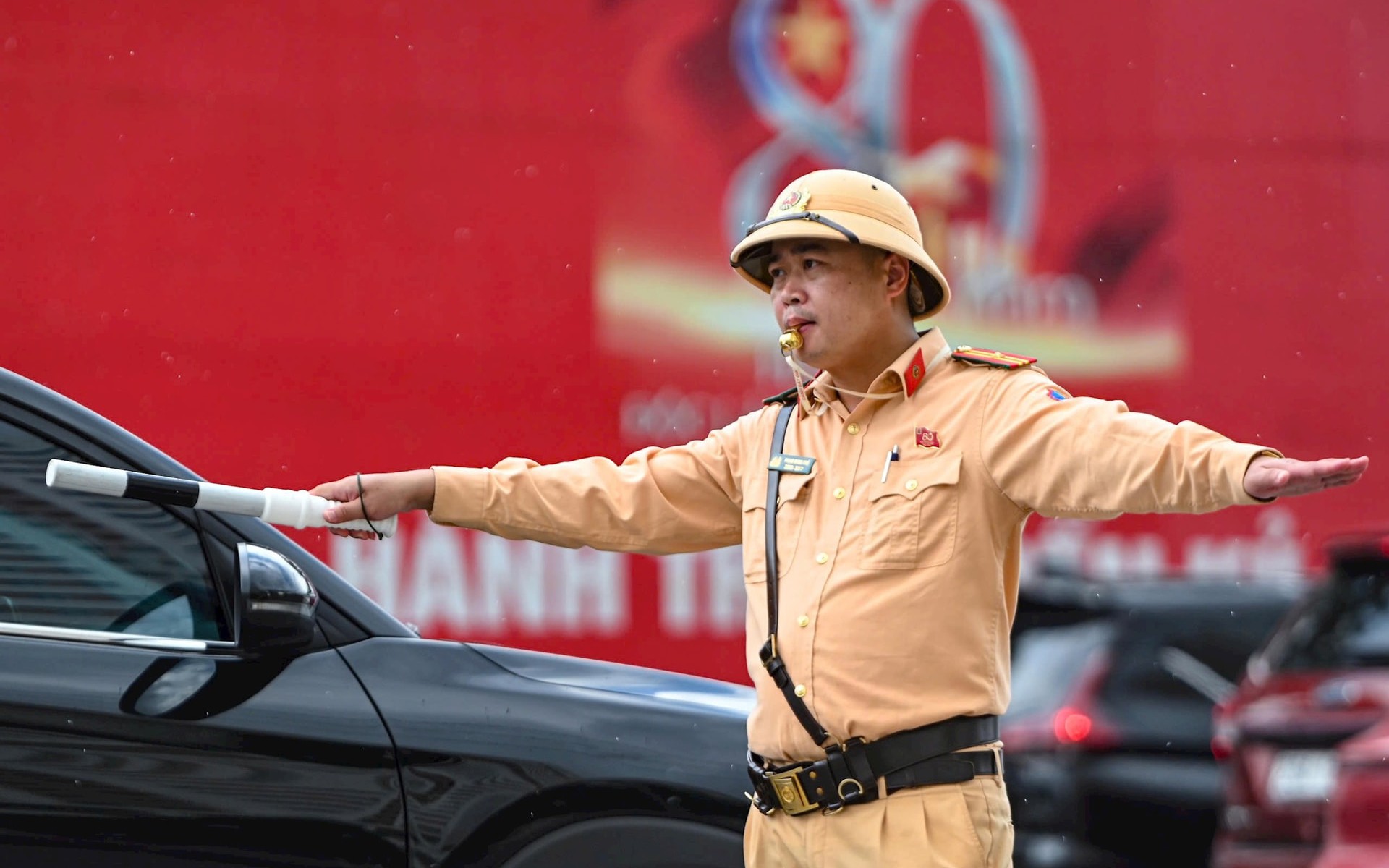 Hà Nội phân luồng giao thông phục vụ chương trình nghệ thuật “80 năm Hành trình Độc lập - Tự do - Hạnh Phúc”