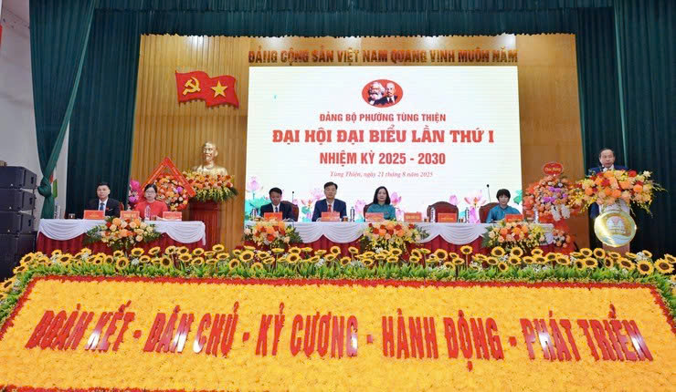 Phiên trù bị Đại hội đại biểu Đảng bộ phường Tùng Thiện lần thứ I: Hoàn tất công tác chuẩn bị cho nhiệm kỳ mới