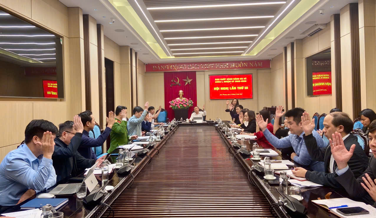 Đảng bộ xã Đan Phượng bàn các nội dung trọng tâm cho phát triển giai đoạn 2025-2030