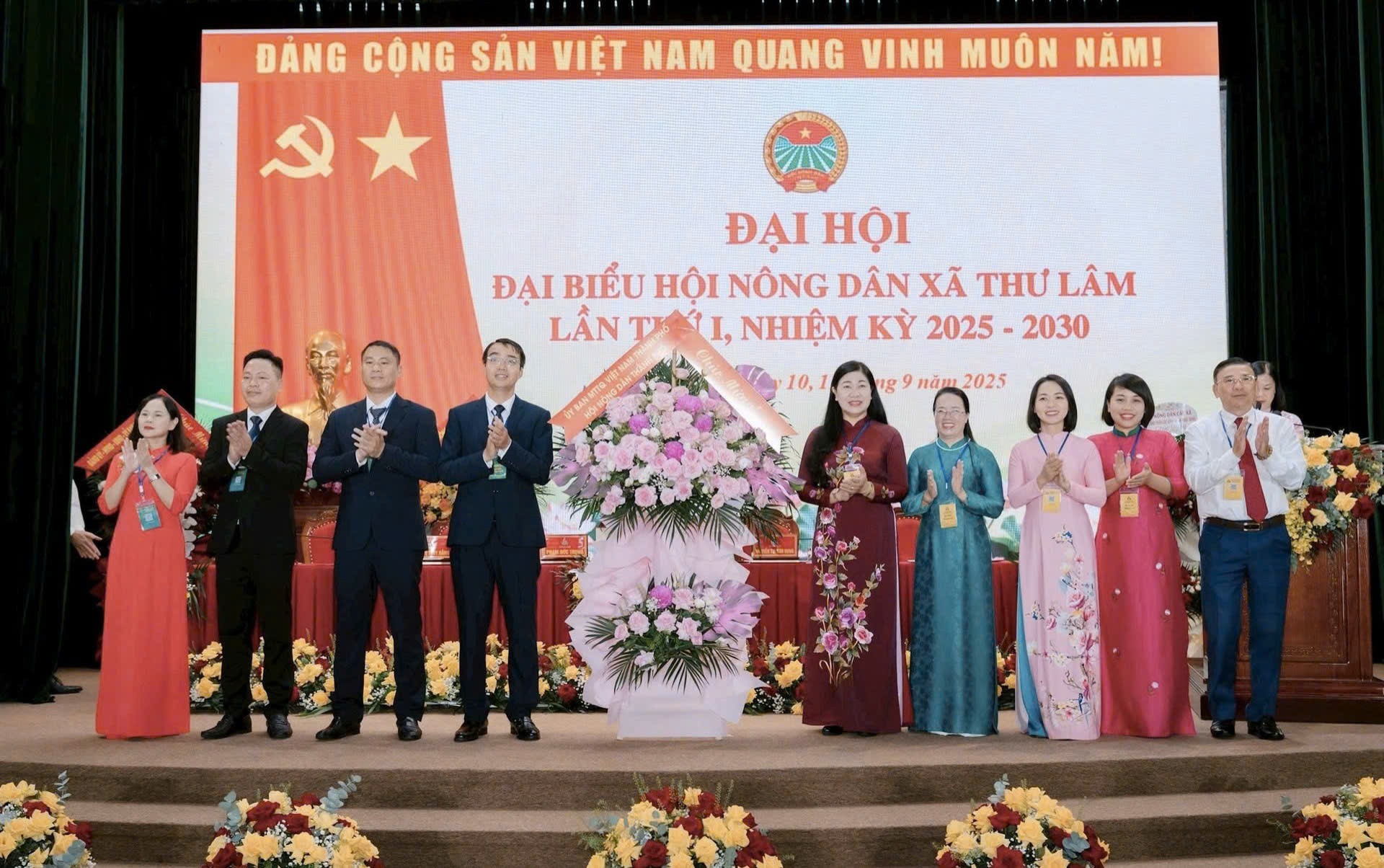 Xã Thư Lâm tổ chức Đại hội Hội Nông dân lần thứ I: Khẳng định khát vọng phát triển nông nghiệp sạch - nông dân số trong nhiệm kỳ 2025-2030