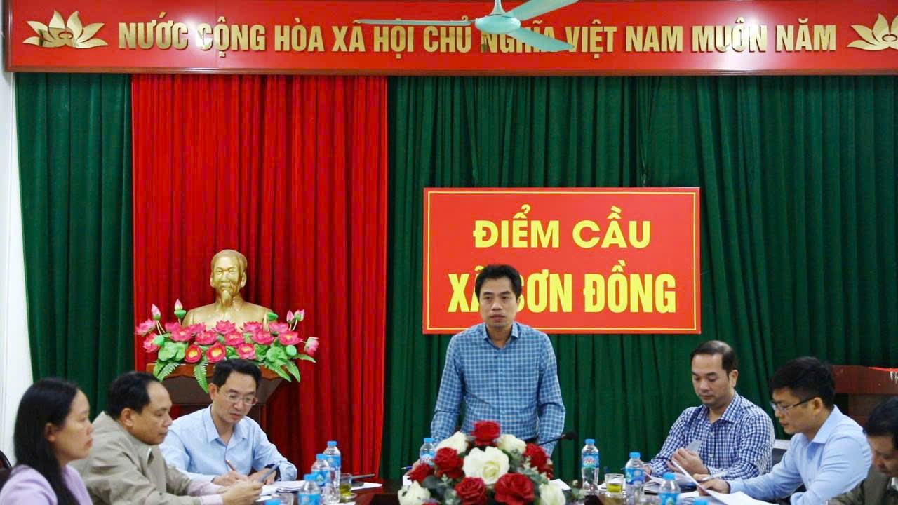 UBND xã Sơn Đồng: Bảo đảm phát triển kinh tế - xã hội, giữ vững quốc phòng - an ninh và nâng cao chất lượng quản lý nhà nước