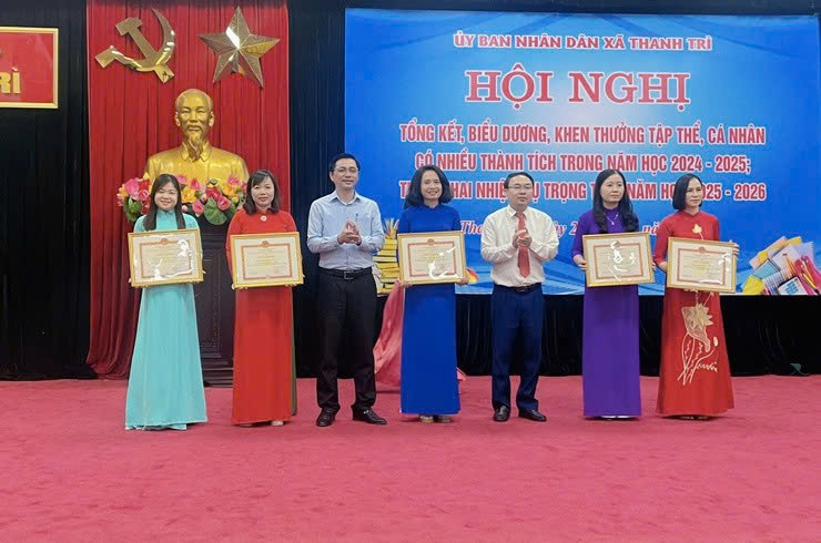 Ngành giáo dục xã Thanh Trì khẳng định bản lĩnh trong năm học bản lề, tạo đà bứt phá giai đoạn mới