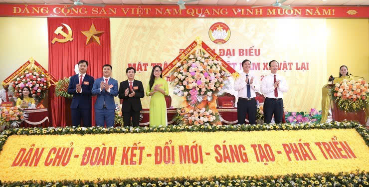 Đại hội đại biểu MTTQ Việt Nam xã Vật Lại lần thứ I: Củng cố khối đại đoàn kết, hướng tới phát triển bền vững
