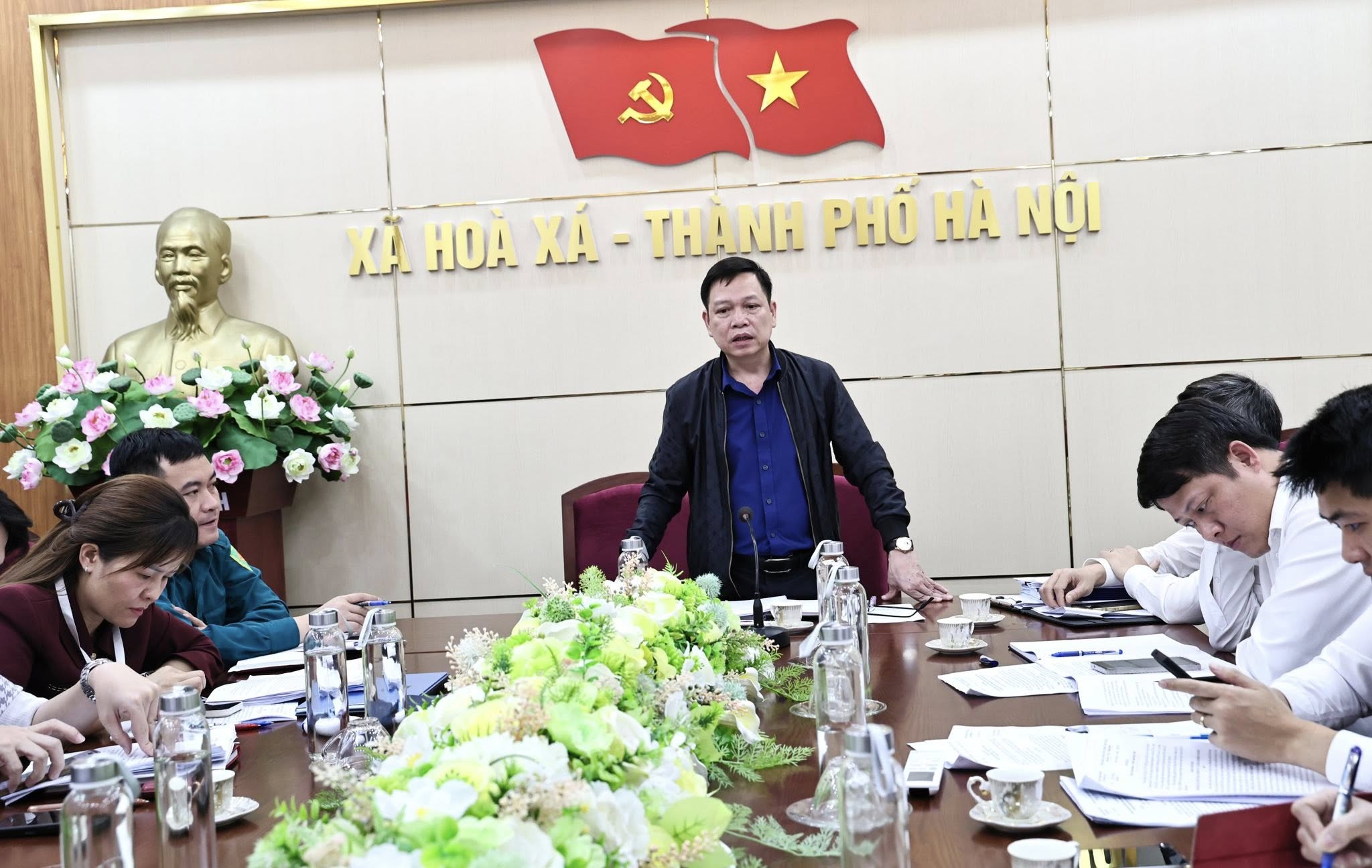 Xã Xã Hòa Xá lấy ý kiến hoàn thiện Kế hoạch phát triển kinh tế - xã hội giai đoạn 2026-2030
