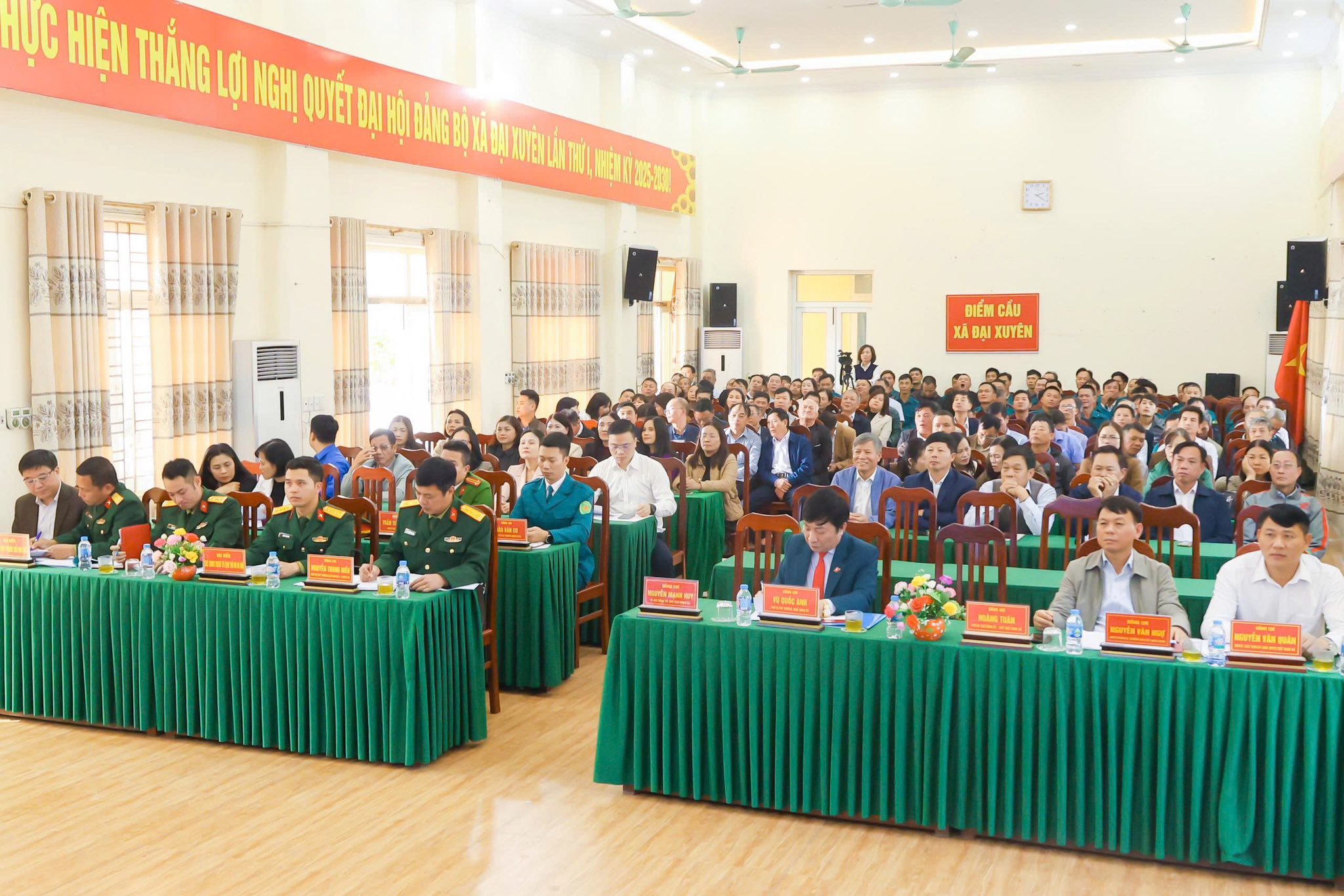 Xã Đại Xuyên tổng kết công tác quốc phòng, quân sự địa phương năm 2025, sẵn sàng nhiệm vụ năm 2026