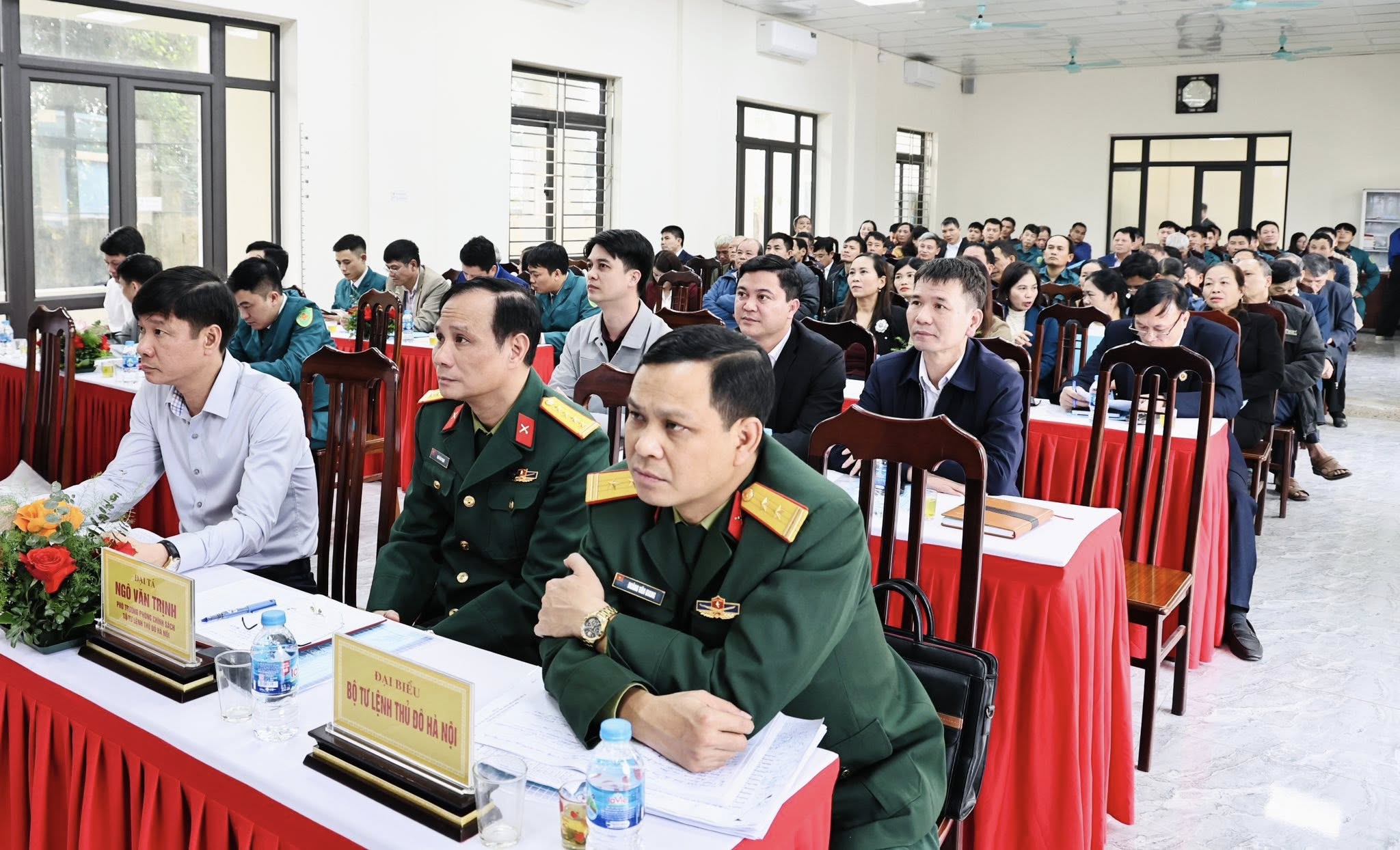Xã Hòa Xá tổng kết công tác quốc phòng - quân sự năm 2025, giữ vững thế trận quốc phòng toàn dân