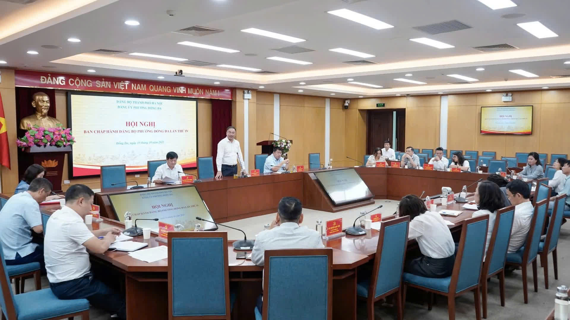 Đảng bộ phường Đống Đa thông qua nhiều chương trình trọng tâm, tạo nền tảng triển khai nhiệm kỳ mới